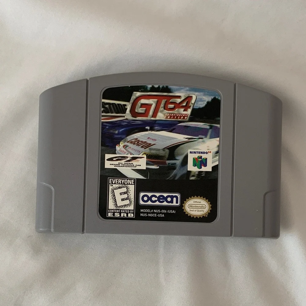 Nintendo 64 Vintage GT64 Championship Edition N64 Car Racing Video Game